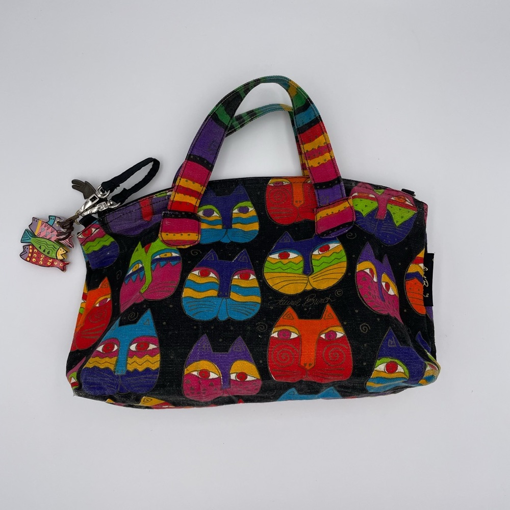 COPY - NEW Laurel Burch Cat Face Purse